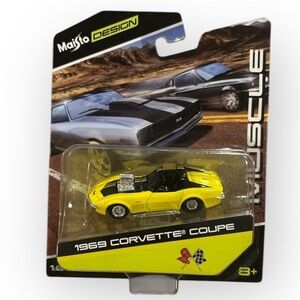 1969 Chevrolet Corvette Coupe Maisto Diecast Collectible